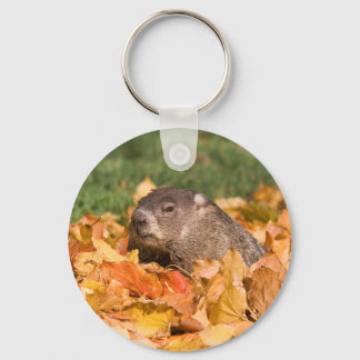 Groundhog Key Ring
