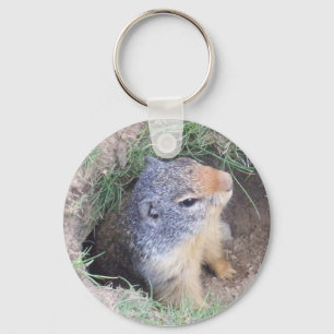 Groundhog keychain