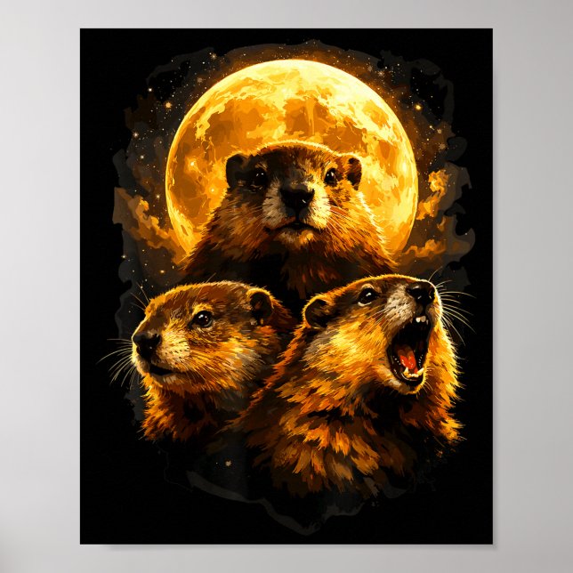 Groundhog Moon  Poster (Front)