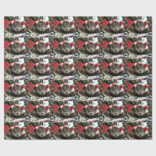 Groundhog "Moses" Holiday Gift Wrap