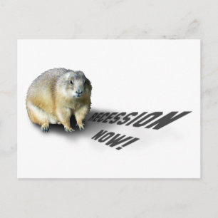 Groundhog Phil Says... Postcard