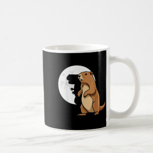 Groundhog Shadow Dinosaur Puppet Happy Groundhog D Coffee Mug