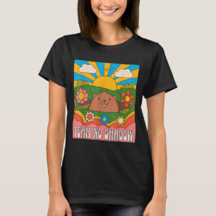 Groundhog Team No Shadow Funny Men Women Retro 60s T-Shirt