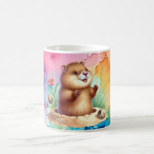 Groundhog Themed Coffee Mug