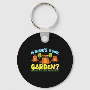 Groundhog_ Wheres Your Garden_ Key Ring