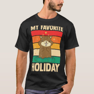 Groundhog Whisperer Woodchuck Rodent My Favourite T-Shirt