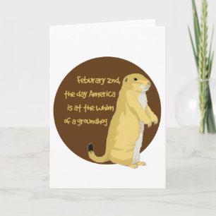 Groundhog's Day Card