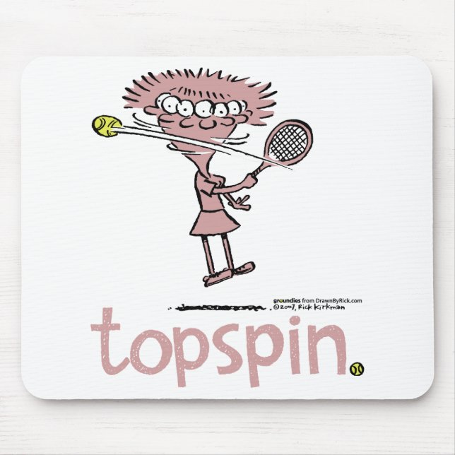 Groundies - Topspin mousepad (Front)