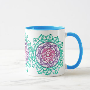 Grounding Mandala Coffee Mug By Megaflora