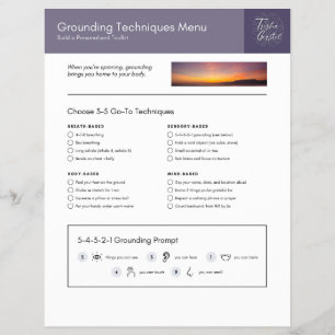 Grounding Toolkit Sheet