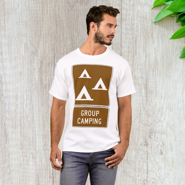 Group Camping Sign T-Shirt (Creator Uploaded)