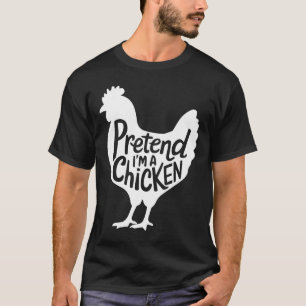 Group Easy Adult Halloween Costumes Pretend I'm A T-Shirt