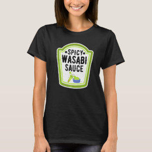 Group Halloween Costume Wasabi Sauce Condiment T-Shirt