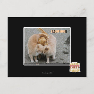 group hug postcard