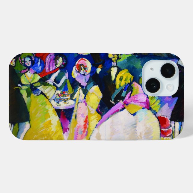 Group in Crinolines by Wassily Kandinsky Case-Mate iPhone Case (Back (Horizontal))