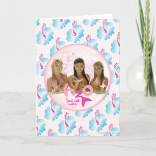 Group In Pink Bubble Card