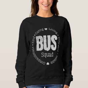 Group Matching Bus Squad Back To School For Driver Sweatshirt