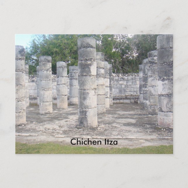 Group of a Thousand Columns Postcard (Front)