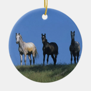 Group of Arabs Ceramic Ornament