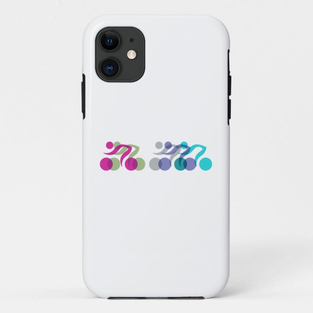 Group of Bikers Case-Mate iPhone Case (Back)