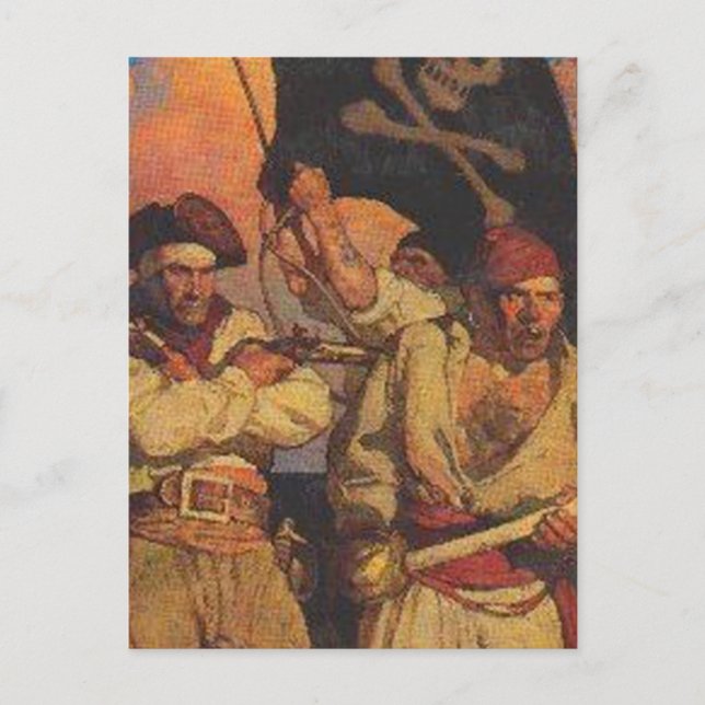 Group of Buccanneers Postcard (Front)