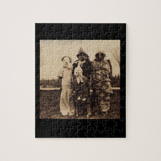 Group of Creepy Jigsaw Puzzle (Vertical)