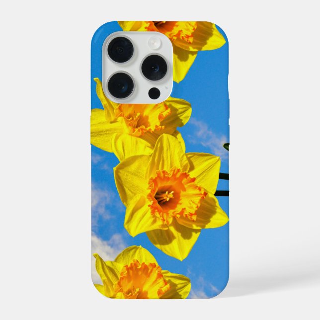 Group of Daffodils Gold Medal flowers Phone Case (Back)