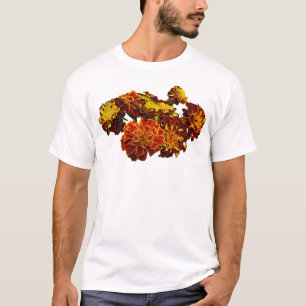 Group of Different Kinds of Marigolds T-Shirt