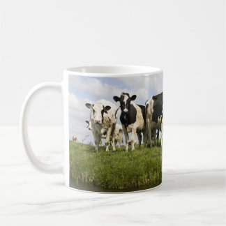 Group of Friesian cows Coffee Mug