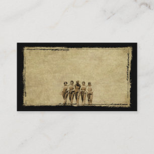 Group Of Gals- Prim Biz Cards