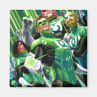 Group of Green Lanterns Magnet