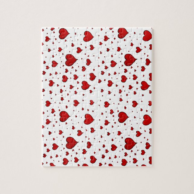 Group of Hearts Puzzle (Vertical)