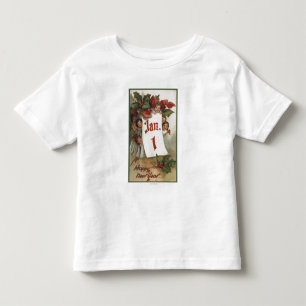 Group of Kids Hiding Behind Calendar Toddler T-Shirt
