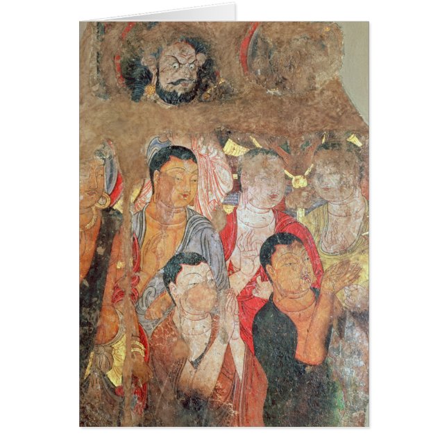 Group of monks and Buddha (Front)