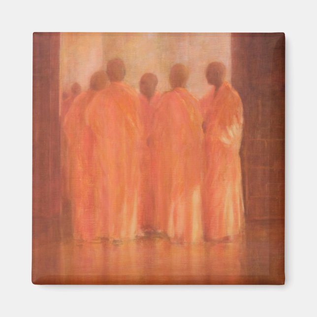 Group of Monks Vietnam Magnet (Front)
