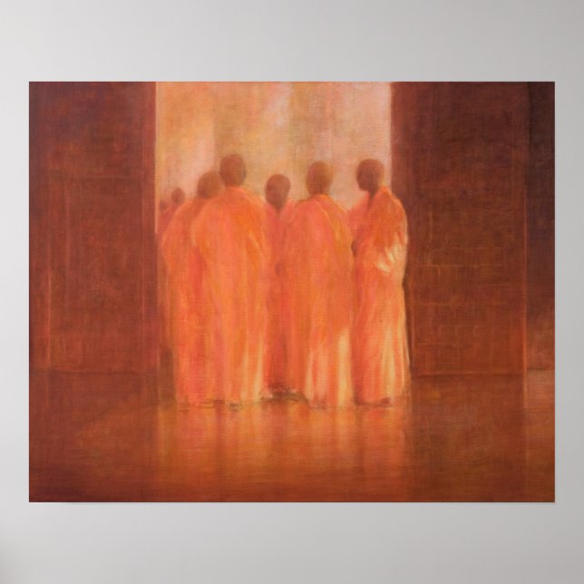Group of Monks Vietnam Poster (Front)