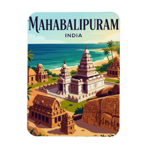 Group of Monuments at Mahabalipuram India Magnet