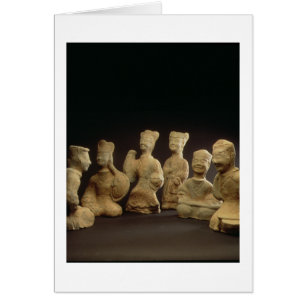 Group of Musicians, Dancers and Servants (terracot