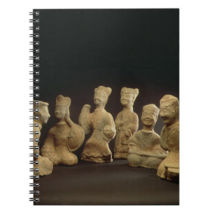 Group of Musicians, Dancers and Servants (terracot Notebook