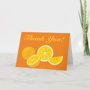 Group of oranges thank you