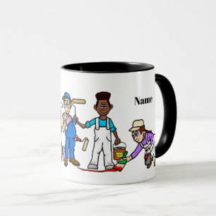 Group of Professional Painters Mug