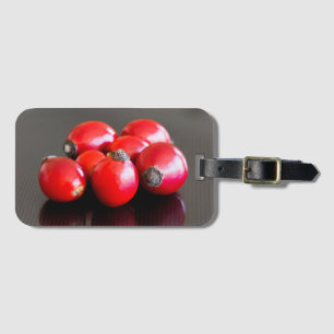 Group of ripe briar berries luggage tag