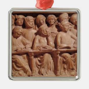 Group of Students from Bologna Metal Tree Decoration