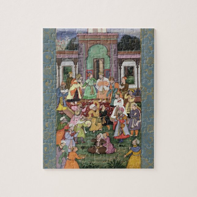 Group of Whirling Dervishes, from the Large Clive Jigsaw Puzzle (Vertical)