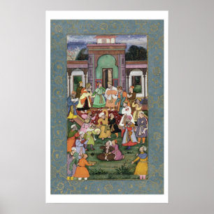 Group of Whirling Dervishes, from the Large Clive Poster