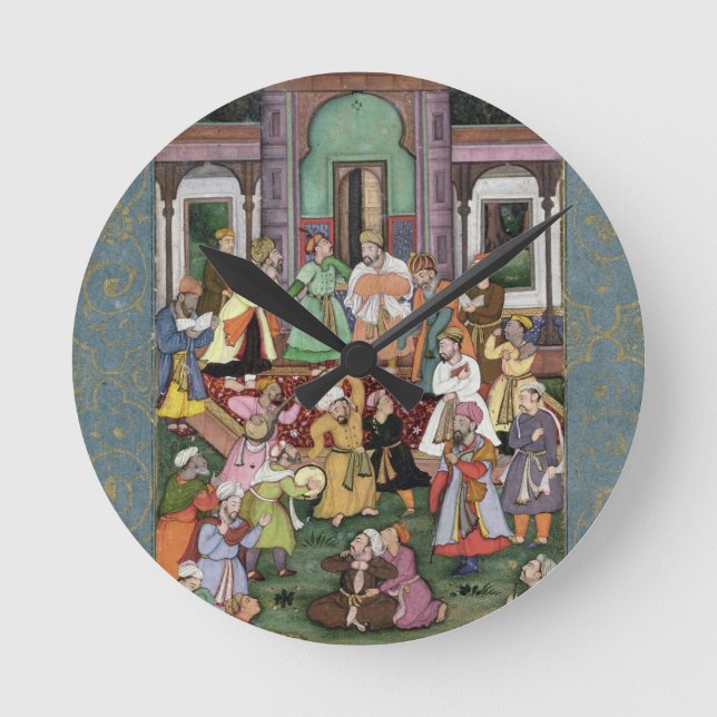 Group of Whirling Dervishes, from the Large Clive Round Clock (Front)