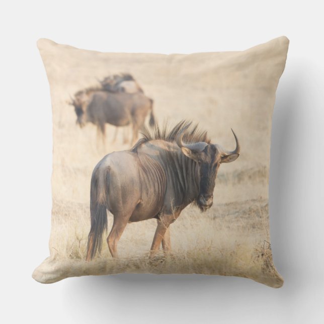 Group of wildebeest cushion (Front)