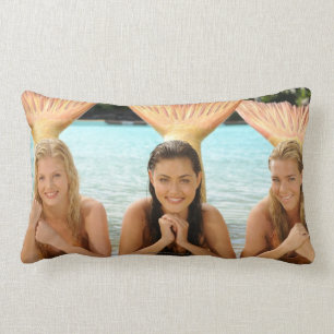 Group On The Beach Lumbar Cushion