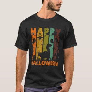 Group Pajamas Matching Halloween Costume Retro Sku T-Shirt