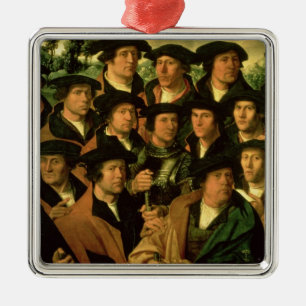 Group Portrait of the Shooting Company Metal Ornament